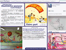 Tablet Screenshot of laure-illustrations.com